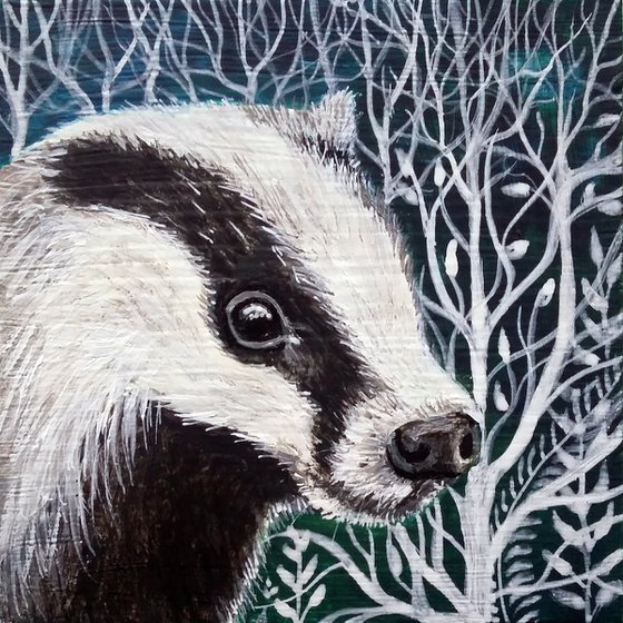 winter badger