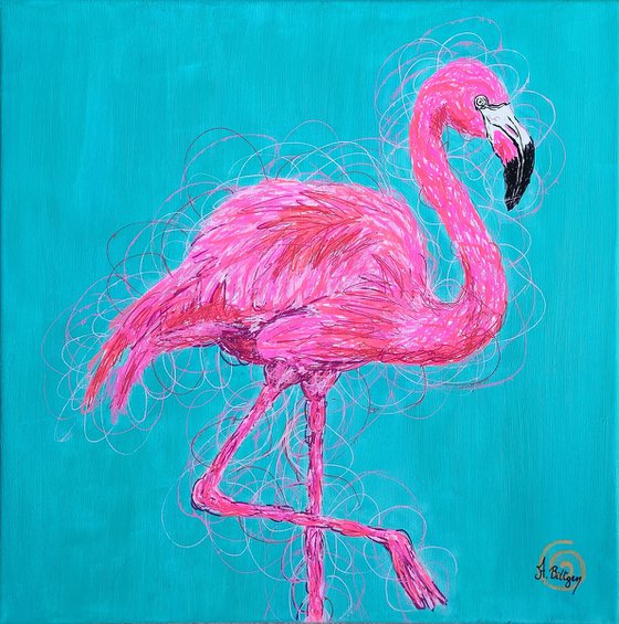 Le Flamant Rose (Pink Flamingo)