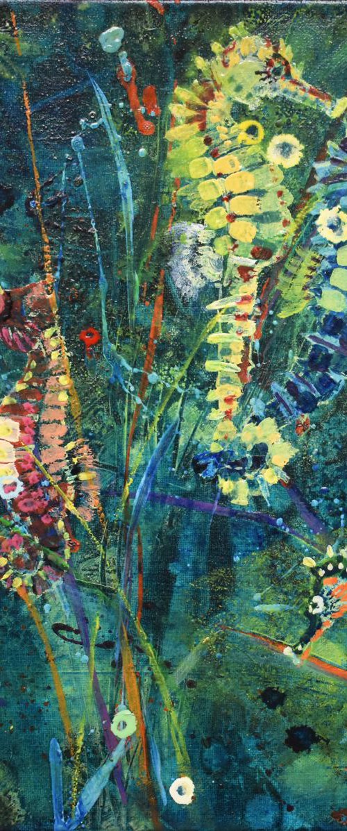 Sea horses by Hilde Hoekstra