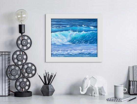 Explosion of Blue