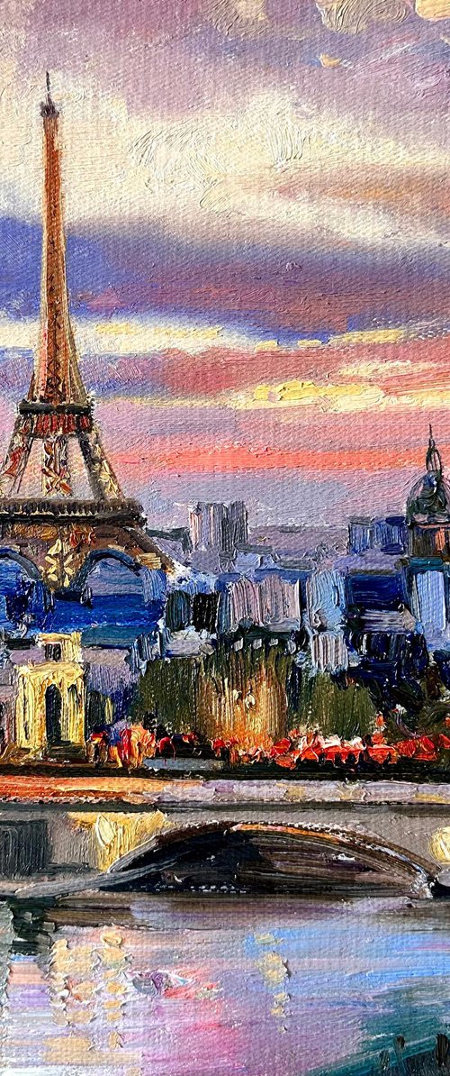 Paris at Dusk by Khanlar Asadullayev