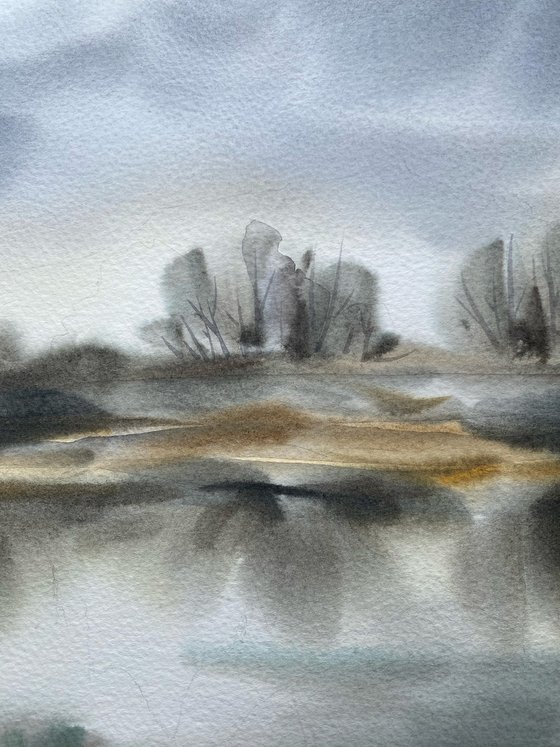 Where the river becomes sky