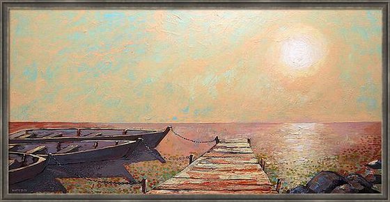 Sunlit Pier: (SPACES Series)