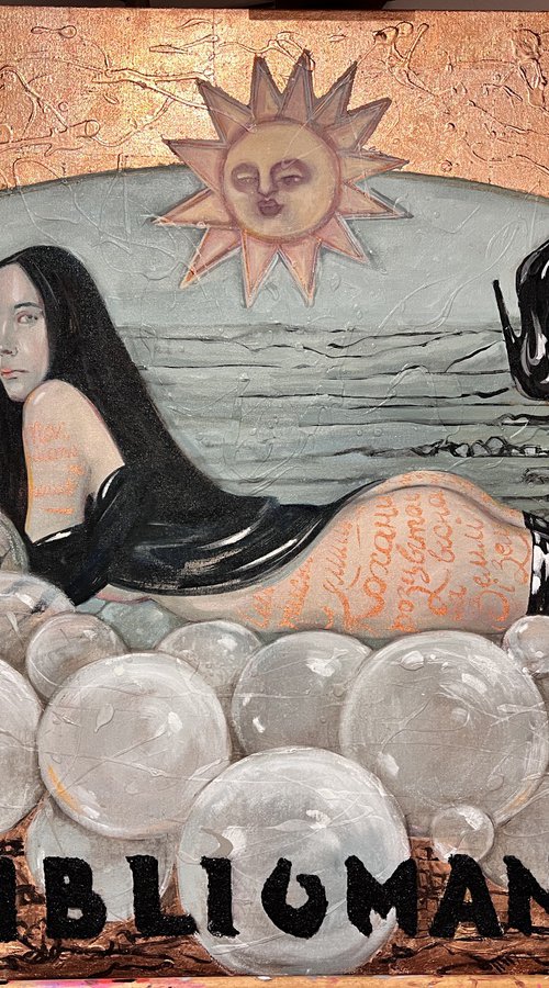 Bibliomania by Tetiana Cherevan