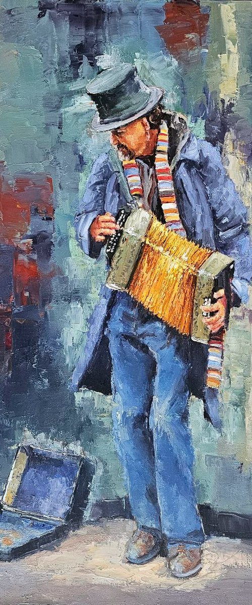 Street Musician 4 by Olga Egorov