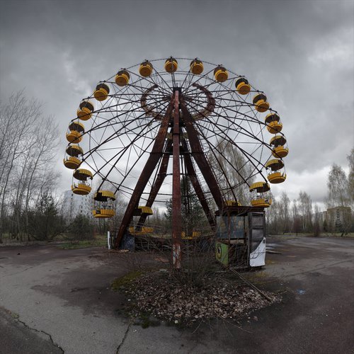 #47. Pripyat Ferris wheel 1 - XL size by Stanislav Vederskyi