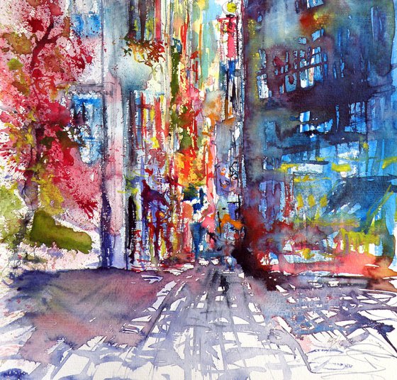 Street at night