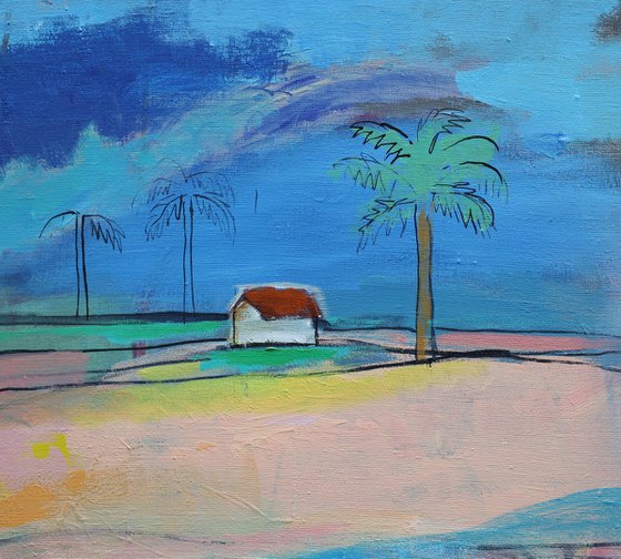 Swimmers and Glowing Algae