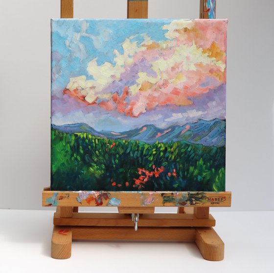 Cloud Over Mountains