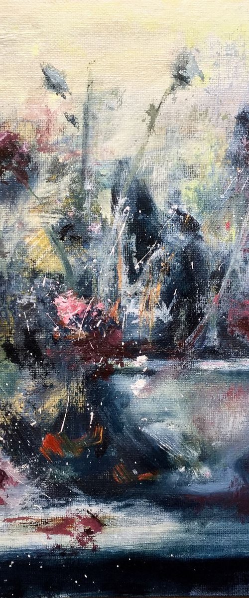 Untitled - with Candle by Rebecca Pells