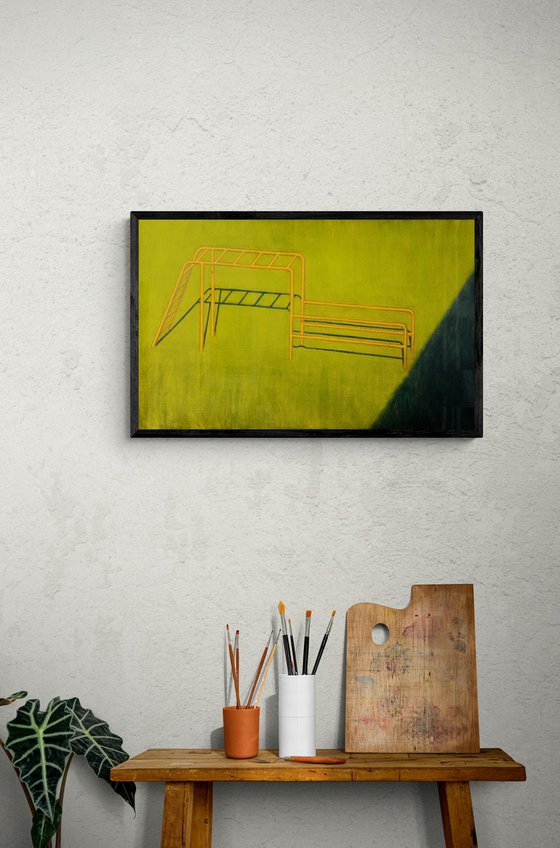 Monkey Bars in the Summer