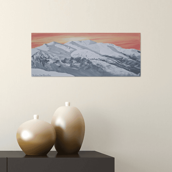 Skiddaw from Blencathra, The Lake District