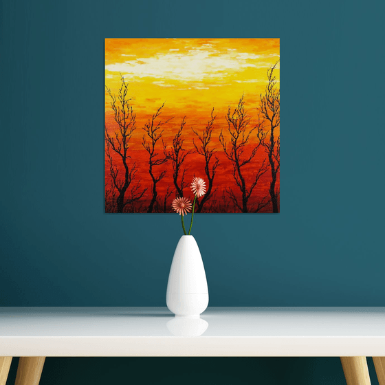 Sunny trees