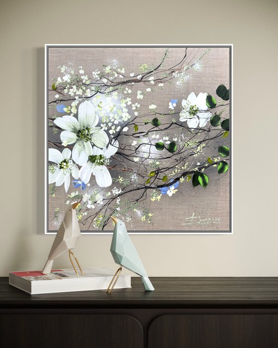 White Blooms