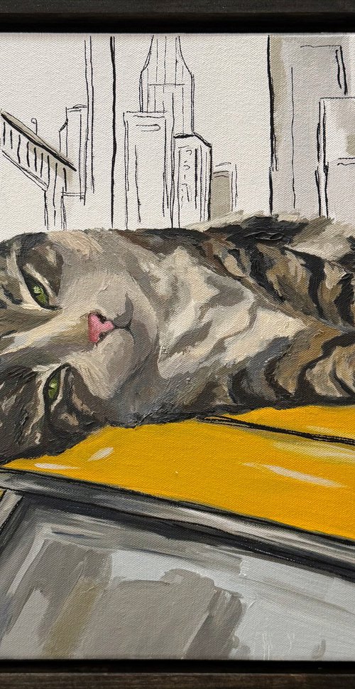 Cat In The City by VICTO