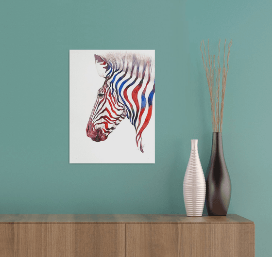 Red and Blue Stripes