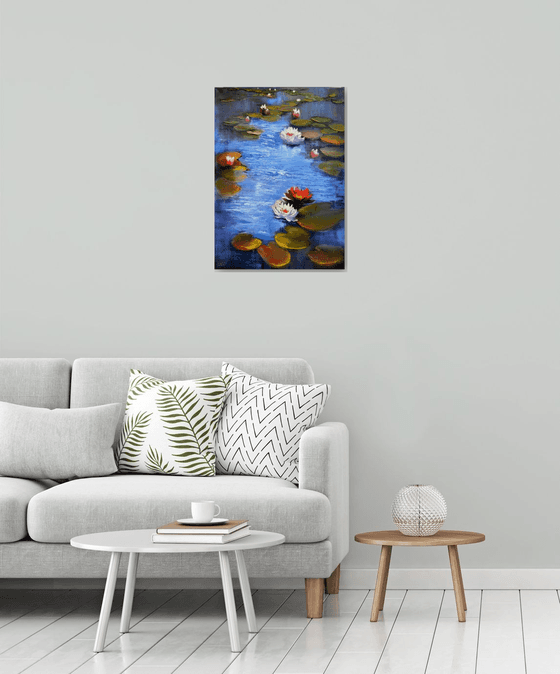 Sunny pond