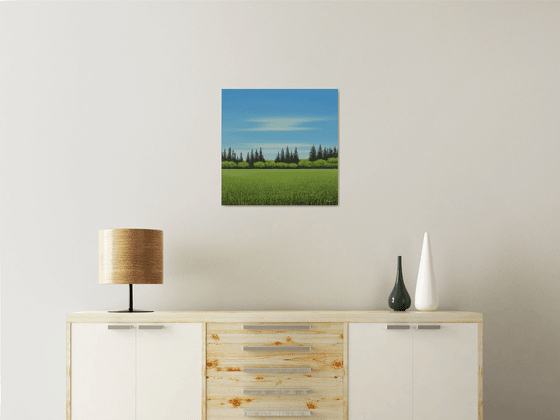 Tree Line - Blue Sky