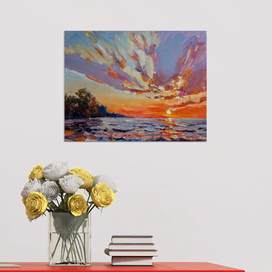 Splash of Sunset