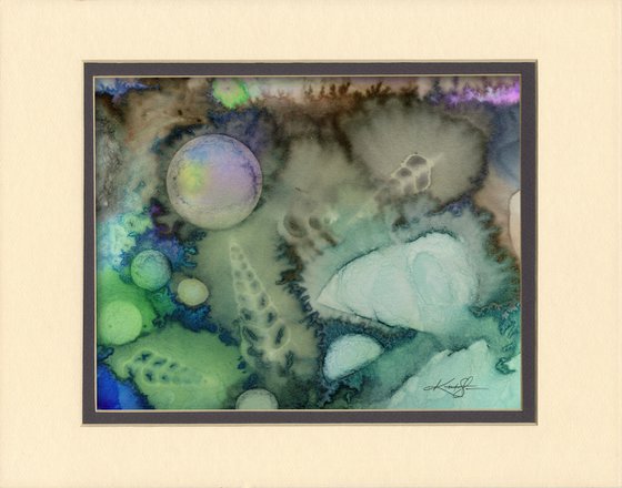 The Gifts From Nature 18 -  Mixed Media Abstract Painting by Kathy Morton Stanion