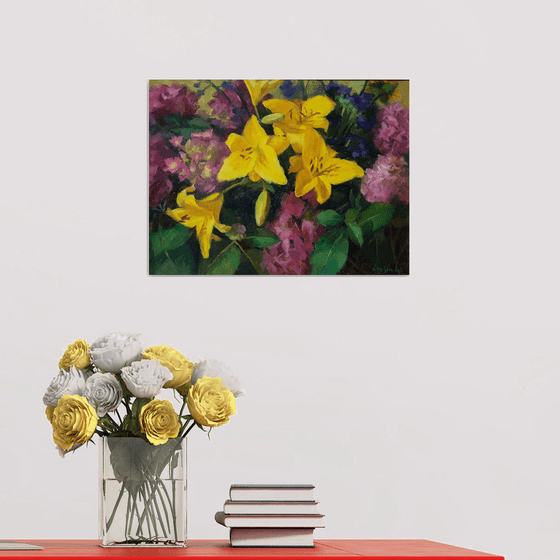 Yellow Lilies