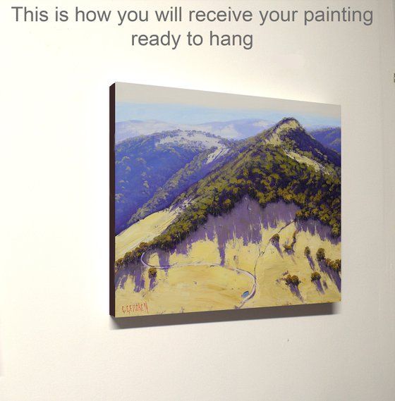 Drone view The Blue Mountains