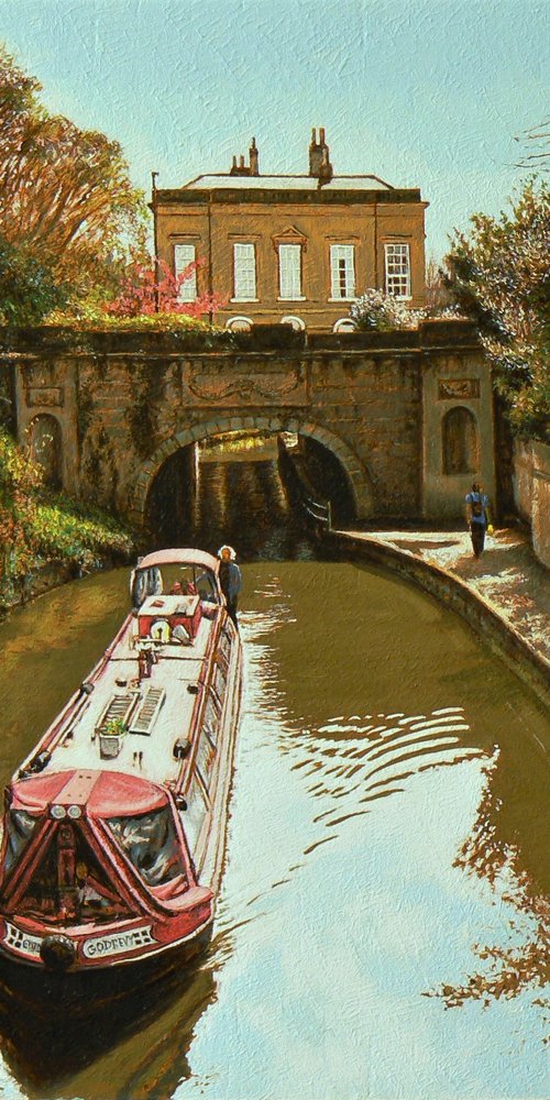 'Passing Through'  The Godrevy , Sydney Gardens, Bath by Paul Simpkins