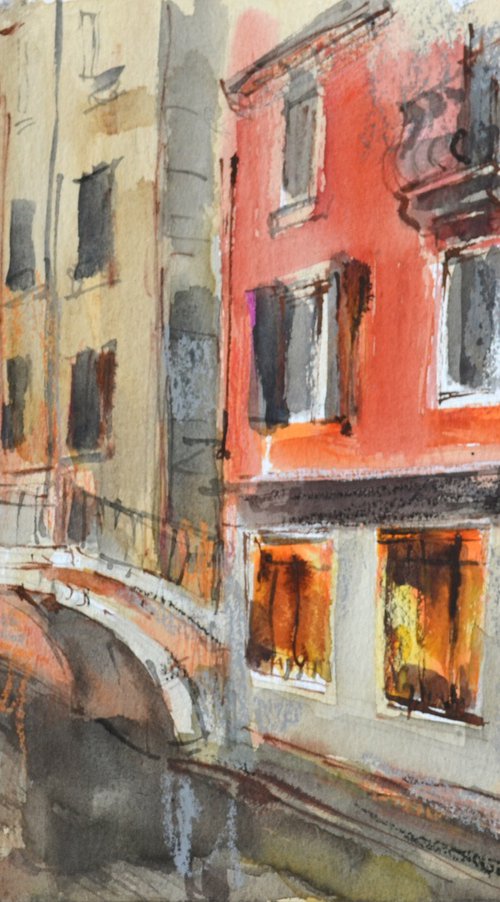 Sketches of Venice 2 by Nelina Trubach-Moshnikova