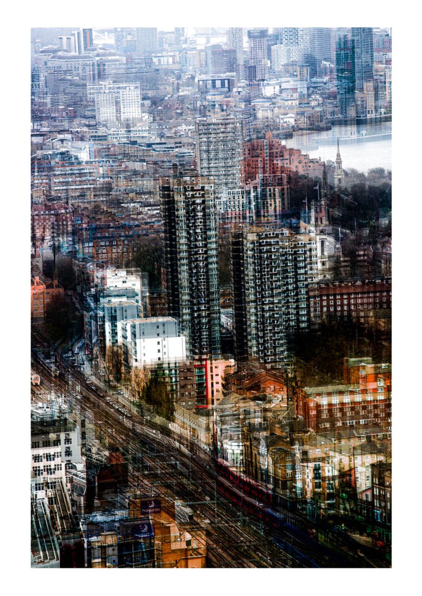 London Vibrations - Wapping! Limited Edition 1/50 15x10 inch Photographic Print by Graham Briggs