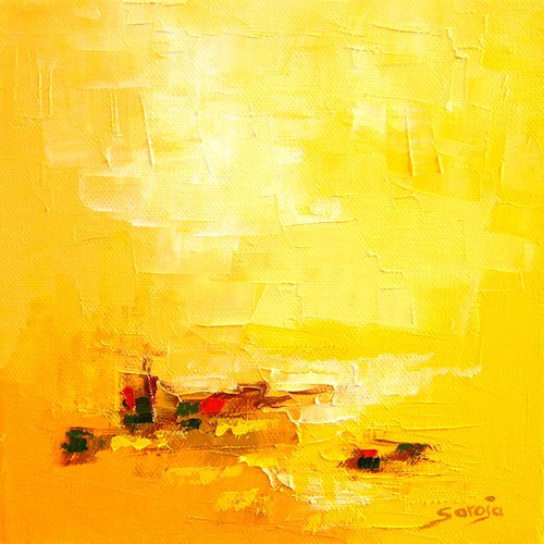 Hope - Yellow Reflexion  (ref#:1060-20Q) by Saroja van der Stegen