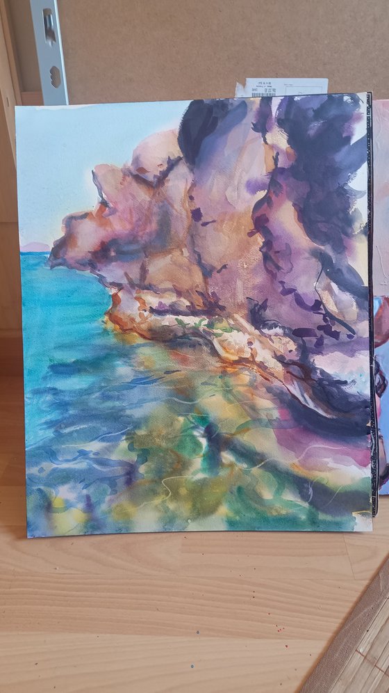 By the sea