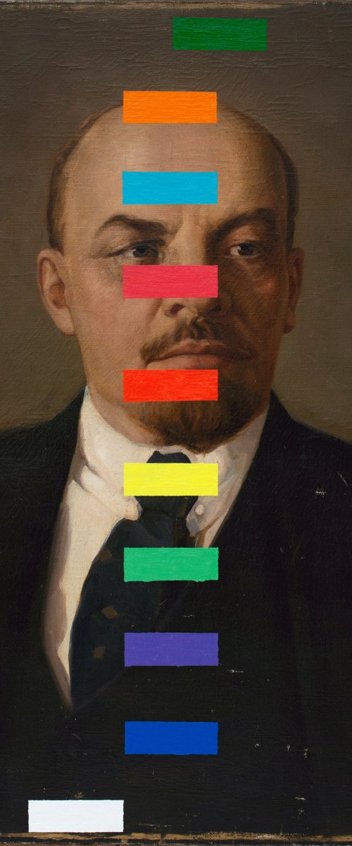 Lenin With a Color Test by Oleksandr Balbyshev