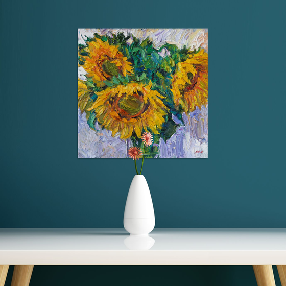 Sunflowers bouquet