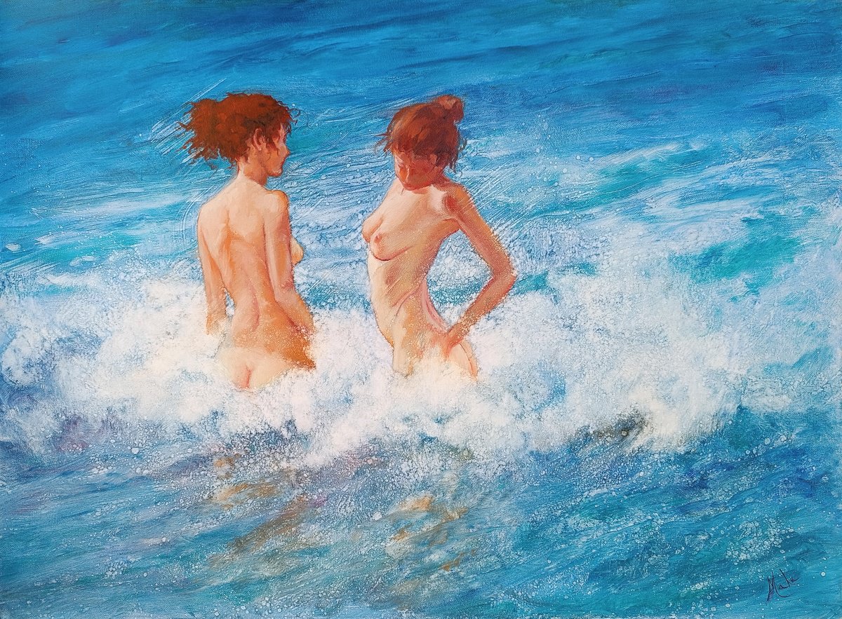 In the Blue Sea by Isabel Mahe