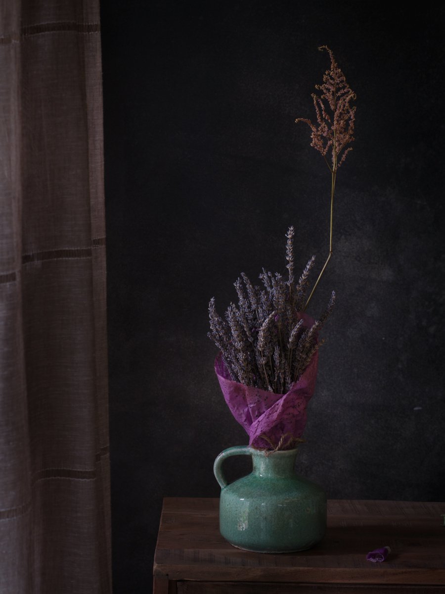 Still life 13. Lavender 2. by Pavel Oskin
