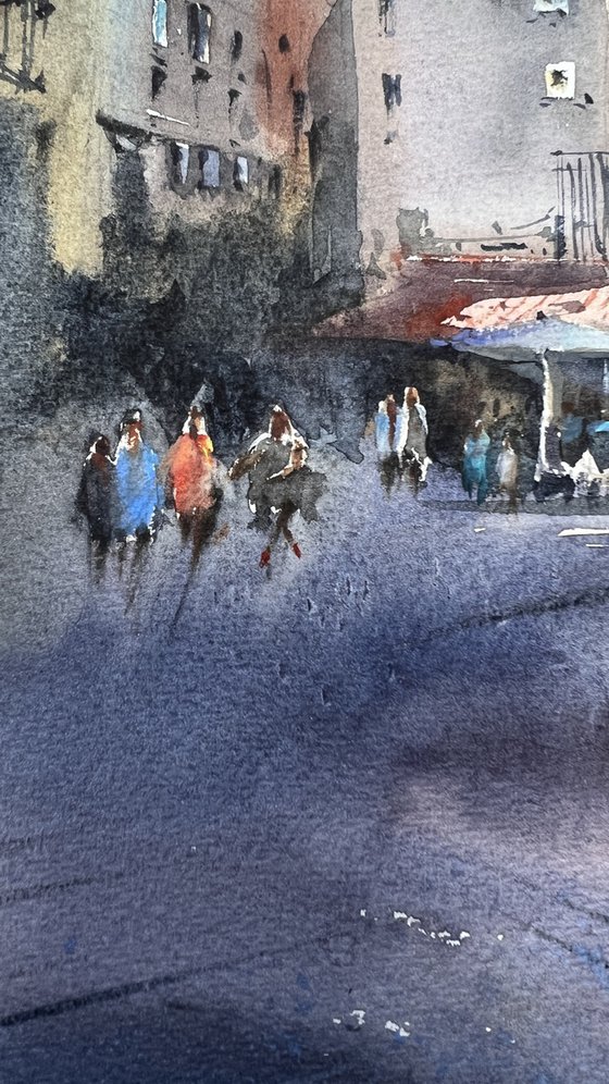 Valencia Sunlit Square