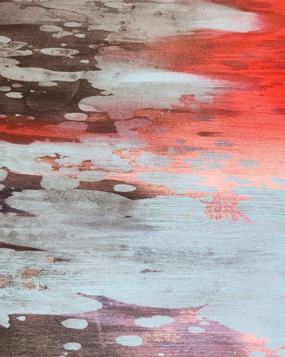 REFLECTION II- Contemporary Abstract Painting