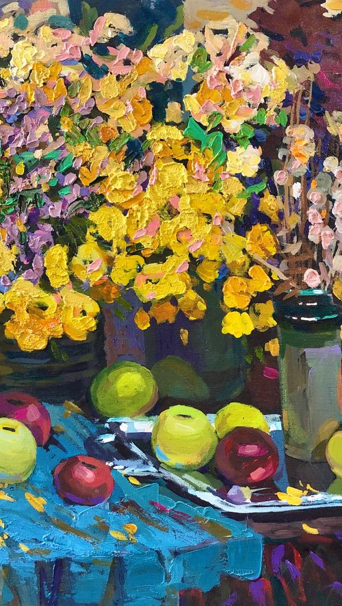 Autumn still life by Sergey  Kachin