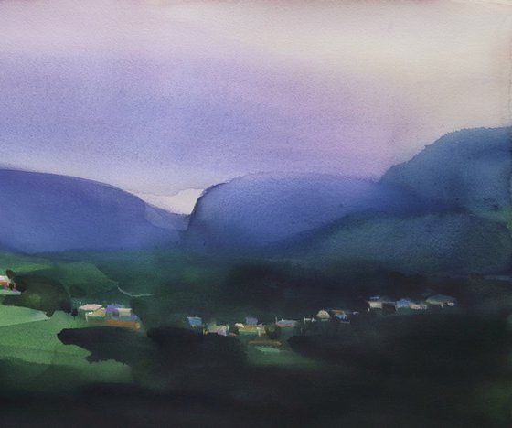 Hamlet on himachal hills