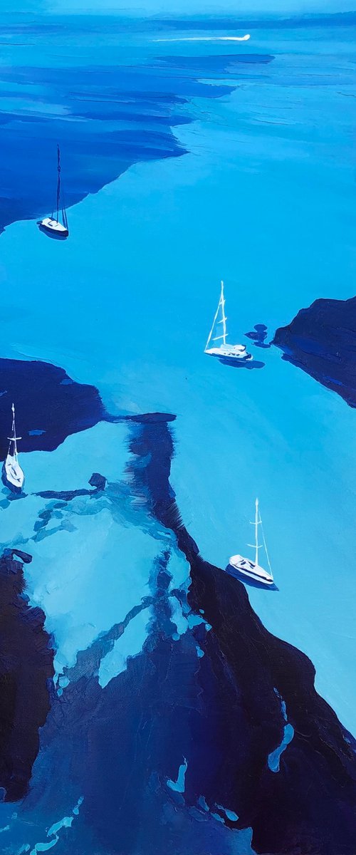 Mallorca. Turquoise flight by Ulyana Korol