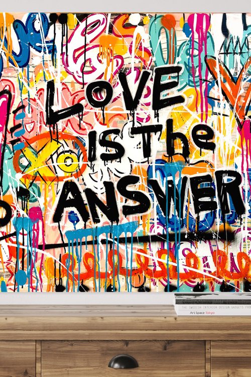 Love is the Answer 17 by Mercedes Lagunas
