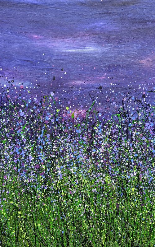 Amethyst Aurora Borealis #2 by Lucy Moore