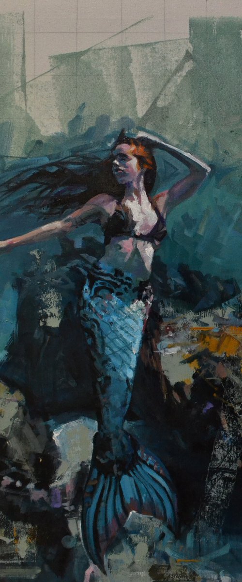 The Mermaid of the sea by Marco  Ortolan
