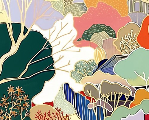 Autumn Over Shanghai Hills #3 by V+V Kniazievi