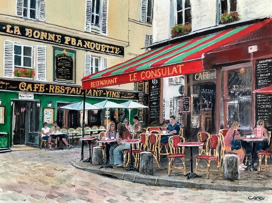 Paris cafe