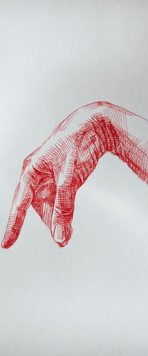 Study of the hand by Kateryna Bortsova