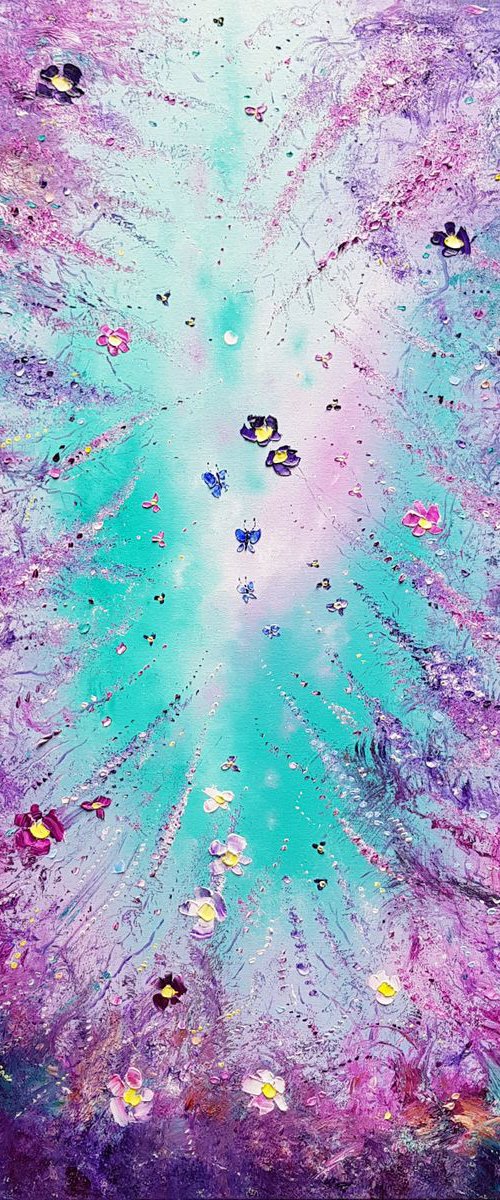 "Follow the Butterfly" - Flowers in Love by Phil Broad