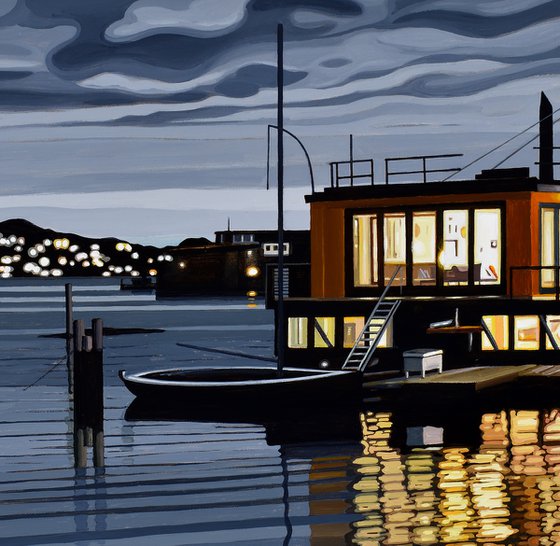 Yellow Ferry Dock / Night #2