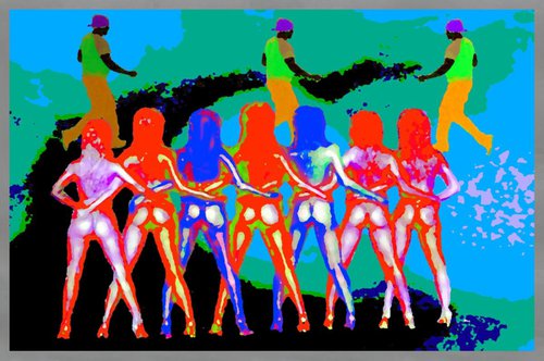 Dancing Girls by Brian Kelvin