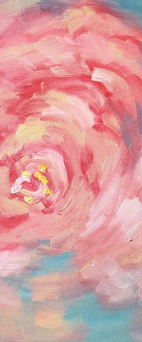 "Symphony" - Flower - Abstract by Katrina Case